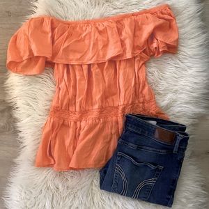 Off the shoulder top